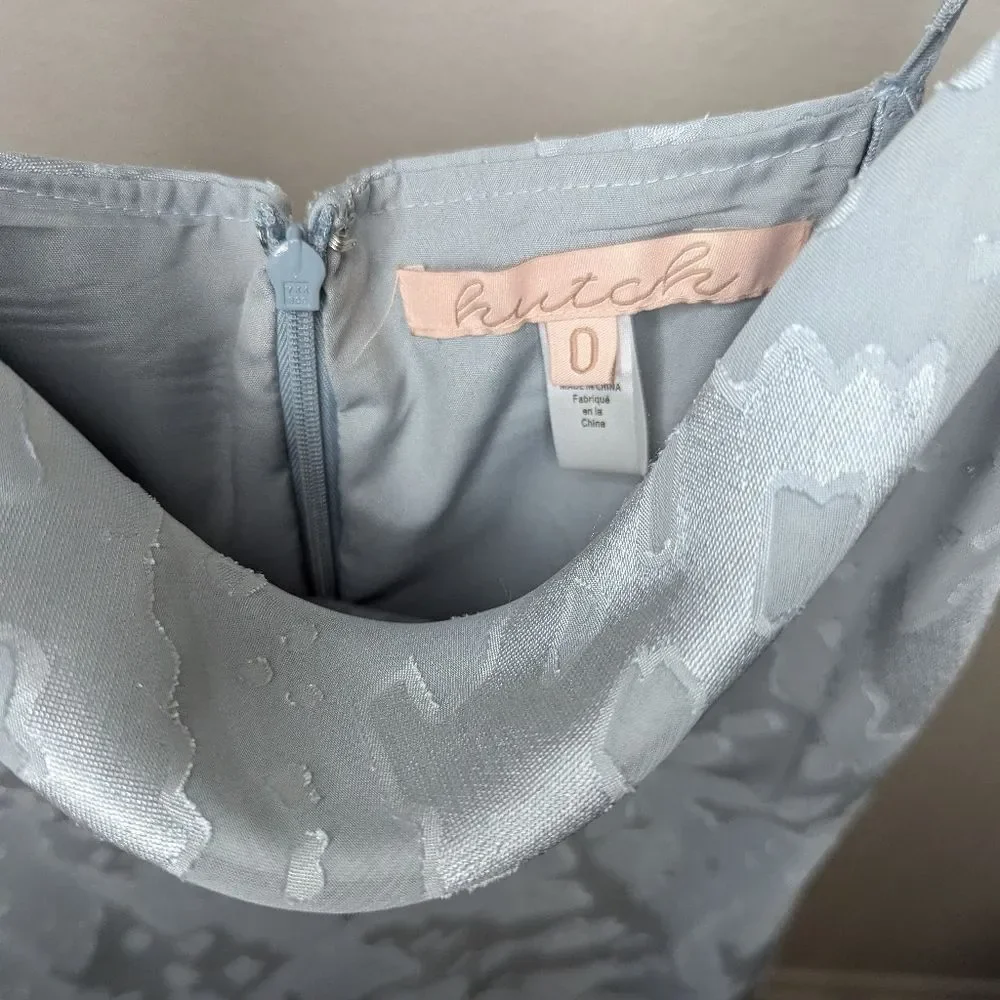 Hutch anthropologie cowl neck cocktail slip dress